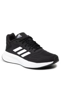 Adidas - Buty adidas Duramo 10 GX0709 Core Black/Core Black/Core Black. Kolor: czarny. Materiał: materiał