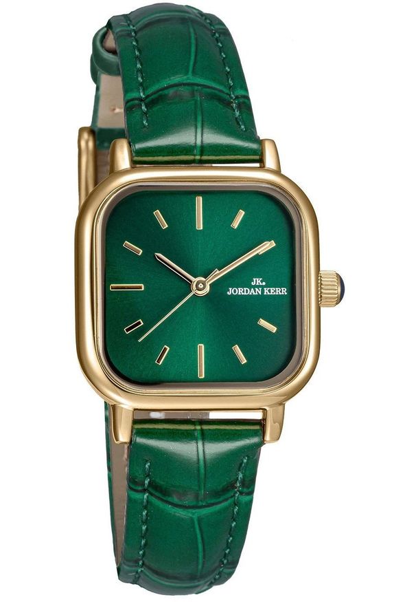 Zegarek Jordan Kerr P9001 IPG PZ damski kwadratowy 27 mm .