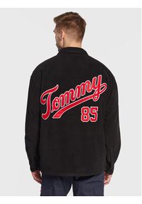 Tommy Jeans Polar DM0DM15613 Czarny Overshirt Fit. Kolor: czarny. Materiał: polar, syntetyk