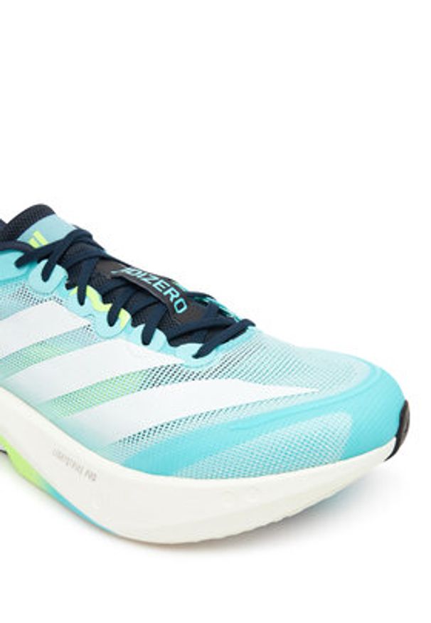 Adidas - adidas Buty do biegania adizero Boston 13 JS4945 Turkusowy. Kolor: turkusowy. Materiał: materiał