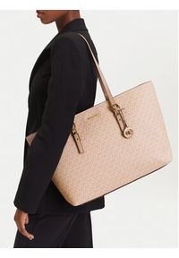 MICHAEL Michael Kors Torebka Quinn 30T5GQNT9V Beżowy. Kolor: beżowy. Materiał: skórzane #6