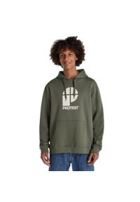 Bluza z kapturem Protest Classic Logo. Typ kołnierza: kaptur. Kolor: zielony #1