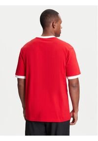 Adidas - adidas T-Shirt adicolor 2000s Cali JX1514 Czerwony Loose Fit. Kolor: czerwony. Materiał: bawełna