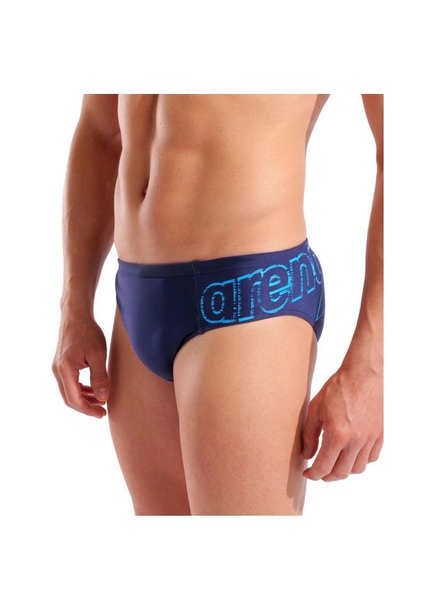 Kąpielówki Arena Scratchy Swim Briefs Navy. Kolor: niebieski