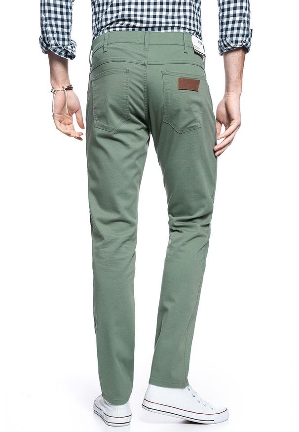 Wrangler - SPODNIE MĘSKIE WRANGLER LARSTON WREATH GREEN W18SF3G29 112127477