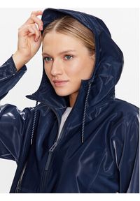 Rains Kurtka anorak 18030 Niebieski Casual Fit. Okazja: na co dzień. Kolor: niebieski. Materiał: syntetyk. Styl: casual