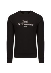 Peak Performance - Bluza PEAK PERFORMANCE ORIGINAL CREW. Materiał: bawełna, dresówka, poliester. Długość rękawa: raglanowy rękaw. Wzór: napisy, haft. Styl: sportowy