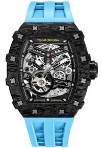NoName - Zegarek męski Tsar Bomba TB8208CF-41 niebieski. Kolor: niebieski #1