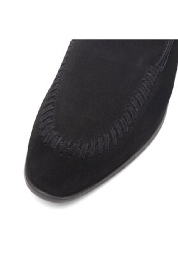 Sergio Bardi Lordsy WI16-B1030-01SB Czarny. Kolor: czarny. Materiał: zamsz, skóra