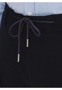 Pako Lorente - PAKO LORENTE – Granatowe spodnie męskie z wełną. Kolor: niebieski. Materiał: wełna. Wzór: gładki. Sezon: zima, jesień. Styl: klasyczny #8