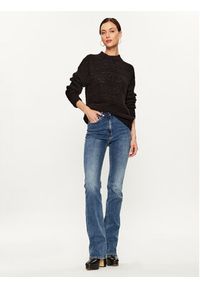 Pinko Sweter Dromedario 102248 A1CK Czarny Relaxed Fit. Kolor: czarny. Materiał: syntetyk