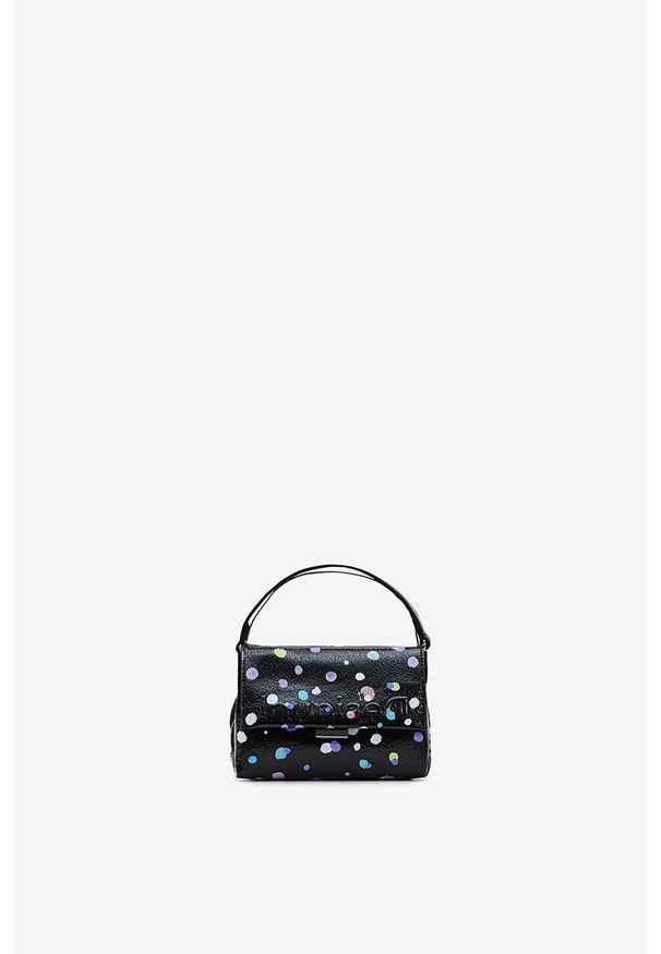 Desigual torebka kolor czarny. Kolor: czarny