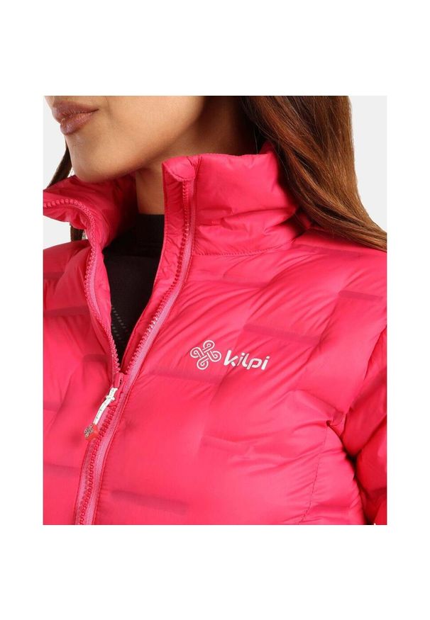 Damska kurtka puchowa Kilpi Papilon. Kolor: różowy. Materiał: nylon. Sport: turystyka piesza