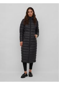 Vila Płaszcz zimowy Manya 14080342 Czarny Regular Fit. Kolor: czarny. Materiał: syntetyk. Sezon: zima #1