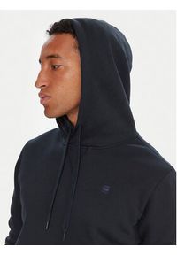G-Star RAW - G-Star Raw Bluza Premium Core D16121-C235 Granatowy Regular Fit. Kolor: niebieski. Materiał: bawełna #4
