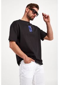 EA7 Emporio Armani - T-shirt EA7 EMPORIO ARMANI. Długość rękawa: krótki rękaw. Długość: krótkie. Wzór: aplikacja