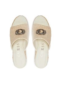 Guess Espadryle Elsia FLGELA ELE04 Écru. Materiał: materiał