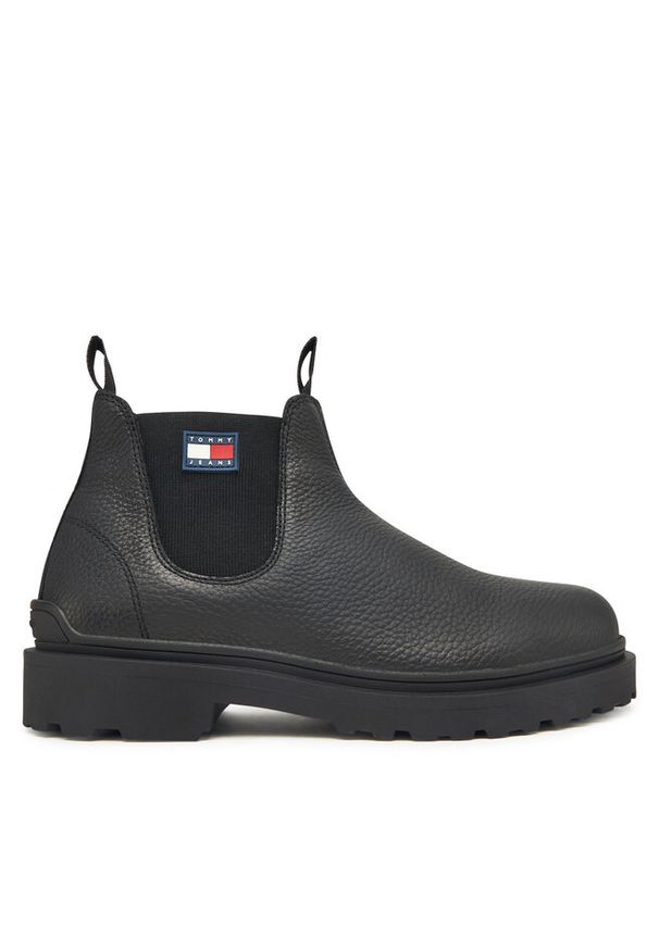 Sztyblety Tommy Jeans. Kolor: czarny