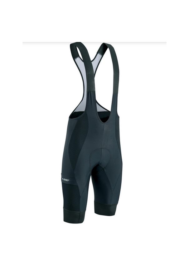 GIST - Spodenki rowerowe GRAVEL BIBSHORT. Kolor: czarny, wielokolorowy, biały. Materiał: lycra. Sport: kolarstwo