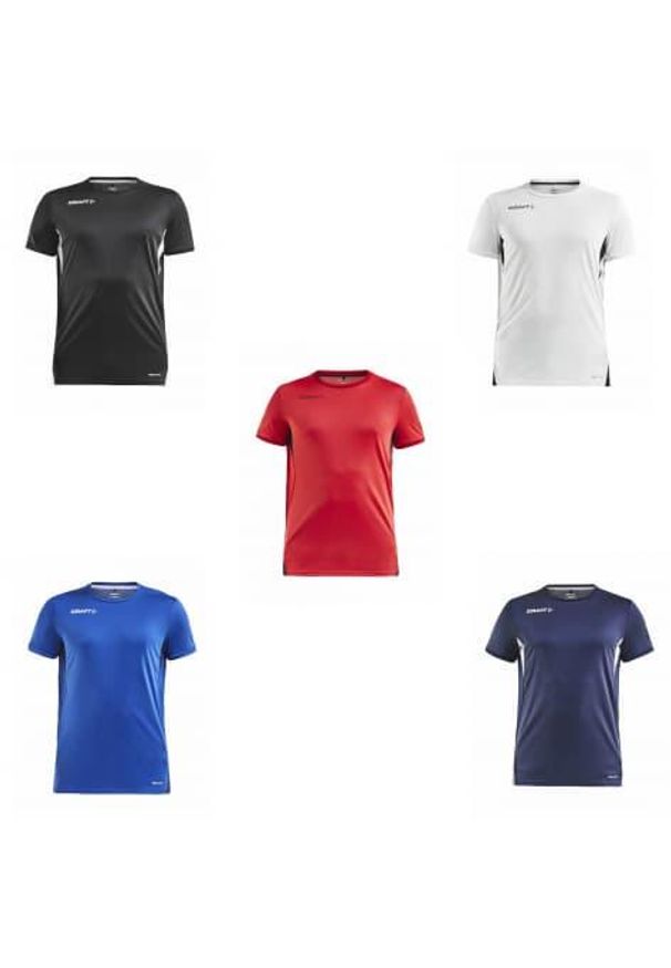 Koszulka treningowa męska Craft Pro Control Impact. Kolor: niebieski. Długość rękawa: krótki rękaw. Długość: krótkie. Sport: piłka nożna