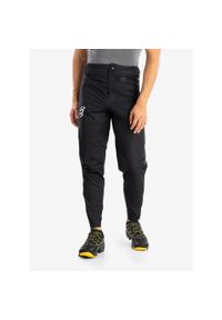 Spodnie do biegania męskie Compressport Hurricane Waterproof 10/10 Pants. Kolor: czarny. Sport: bieganie