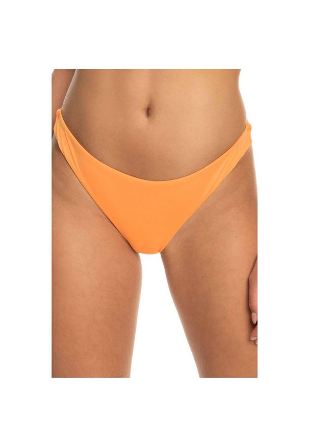 Dół stroju kąpielowego damskiego Roxy Beach Classics. Kolor: pomarańczowy