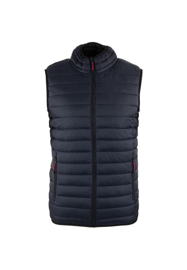 VESTEM - Kamizelka męska Athl. Dept. Henry Night Blue S. Kolor: niebieski. Materiał: puch. Długość rękawa: bez rękawów. Sezon: wiosna, jesień