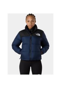 Kurtka Damska The North Face 1996 Retro Nuptse. Kolor: czarny, niebieski, wielokolorowy. Materiał: puch. Sport: turystyka piesza #1