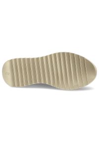 Półbuty damskie Artiker, cholewka ze skóry naturalnej perforowana struktura metaliczne wykończenie, złote, 58C0485. Kolor: złoty. Materiał: skóra. Szerokość cholewki: normalna #6