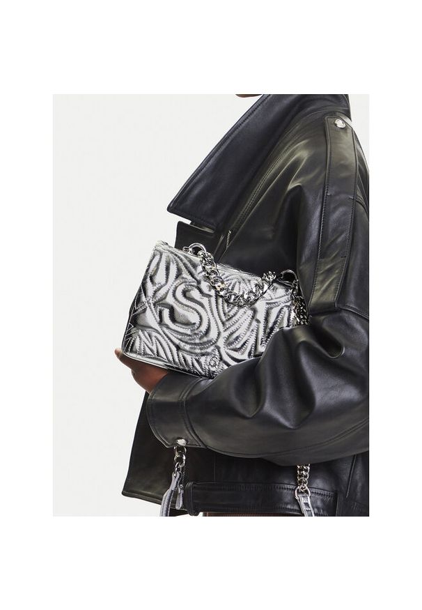 Torebka Steve Madden. Kolor: srebrny