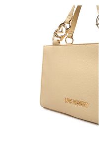 Love Moschino - LOVE MOSCHINO Torebka JC4006PP1OLB0129 Beżowy. Kolor: beżowy. Materiał: skórzane #6