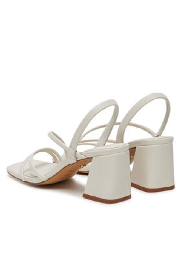 Aldo Sandały Atlanticus 13706601 Biały. Kolor: biały. Materiał: skóra