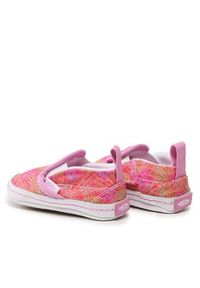 Vans Tenisówki Slip-On V Crib VN0A2XSLPT51 Różowy. Zapięcie: bez zapięcia. Kolor: różowy. Materiał: materiał