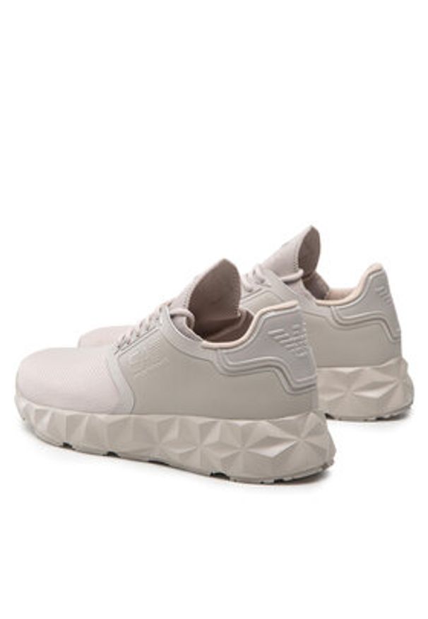 EA7 Emporio Armani Sneakersy X8X123 XK300 R645 Beżowy. Kolor: beżowy. Materiał: materiał