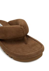 Naked Wolfe Japonki Hilary Brązowy. Kolor: brązowy. Materiał: skóra, zamsz #6