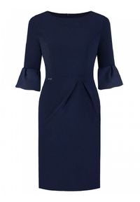 Sukienka Model Jasmine Navy - Jersa. Typ sukienki: proste