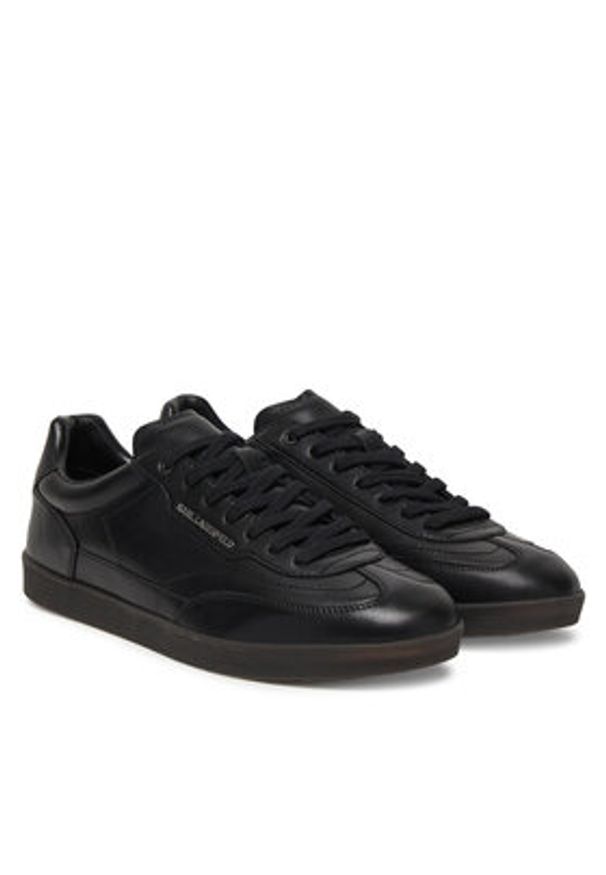 Karl Lagerfeld - KARL LAGERFELD Sneakersy Kandidate KL53820 Czarny. Kolor: czarny. Materiał: skóra