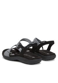 skechers - Skechers Sandały Reggae Slim-Skech Appeal 41180/BKW Czarny. Kolor: czarny. Materiał: materiał #5