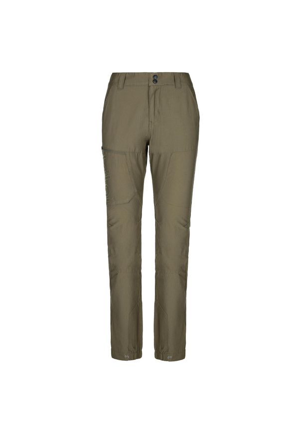 Damskie spodnie outdoorowe Kilpi JASPER-W. Kolor: brązowy