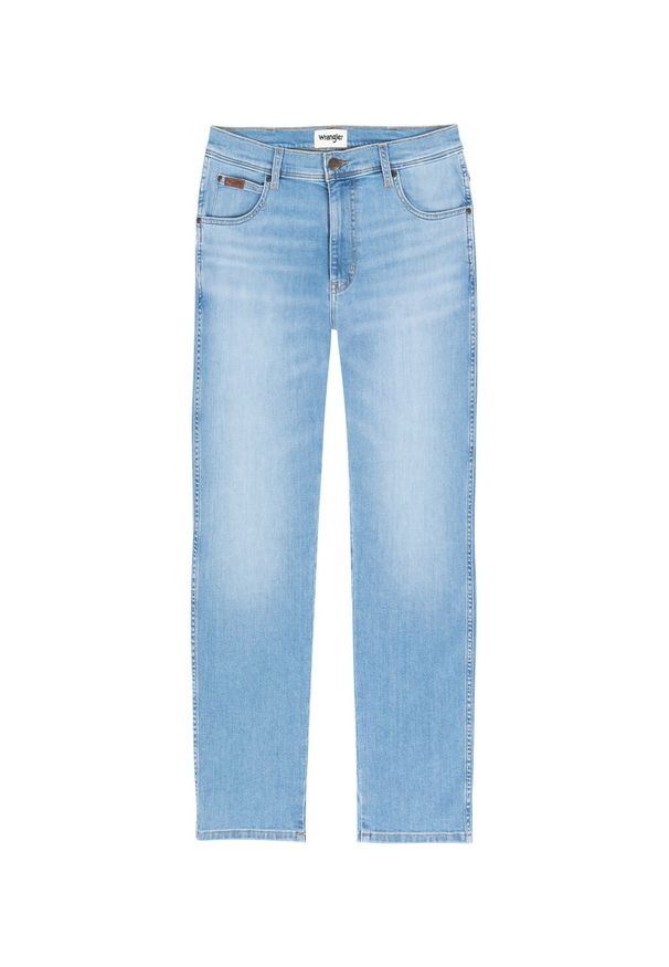 Wrangler - WRANGLER TEXAS SLIM MĘSKIE SPODNIE JEANSOWE JEANSY DŻINSY DREAM ON W12SQO859