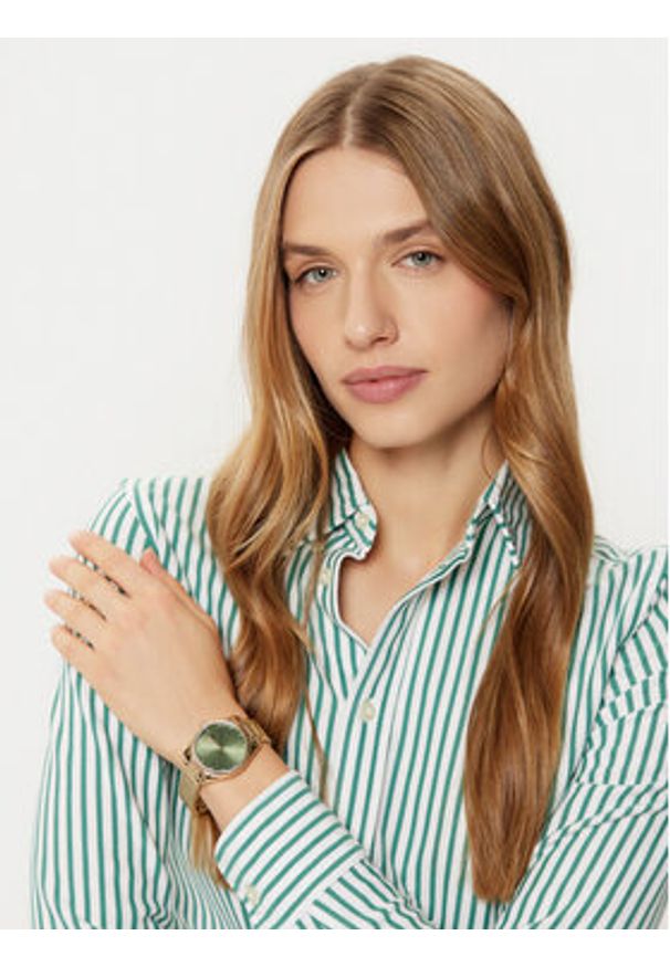 Lacoste Zegarek Capucine 2001403 Złoty. Kolor: złoty
