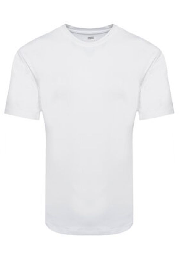 GIRLFRIEND COLLECTIVE - Girlfriend Collective T-Shirt Reset 3039 Biały Relaxed Fit. Kolor: biały. Materiał: syntetyk