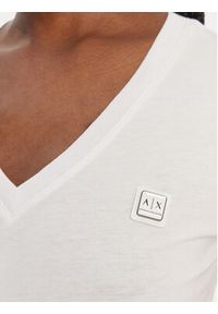 Armani Exchange T-Shirt XW002292 AF10356 U0002 Biały Regular Fit. Kolor: biały. Materiał: bawełna #4