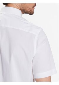 Calvin Klein Koszula K10K109440 Biały Regular Fit. Kolor: biały. Materiał: bawełna