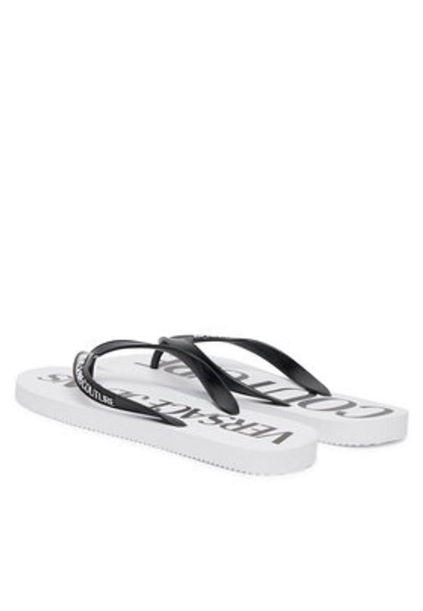 Versace Jeans Couture Japonki 80YA3SQ7 ZSS81 Biały. Kolor: biały. Materiał: syntetyk