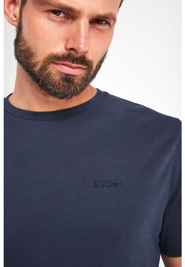 T-SHIRT CORRADO JOOP!. Długość rękawa: krótki rękaw. Długość: krótkie. Wzór: haft