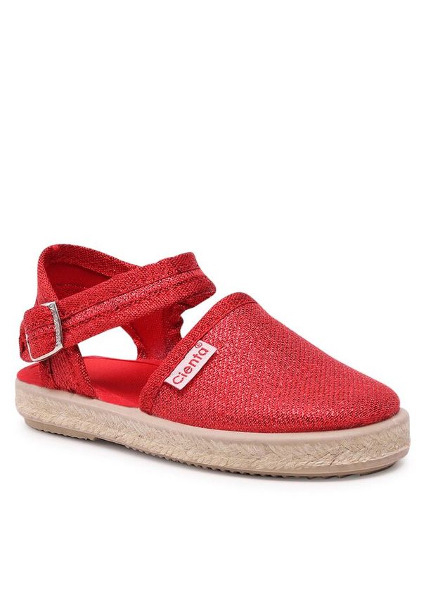 Espadryle Cienta. Kolor: czerwony