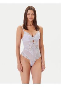 Hunkemöller Body 301936 Fioletowy. Kolor: fioletowy. Materiał: syntetyk