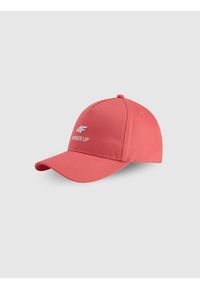 4f - 4F Czapka z daszkiem strapback uniseks - różowa S/M. Kolor: różowy. Materiał: bawełna, materiał. Styl: casual #1