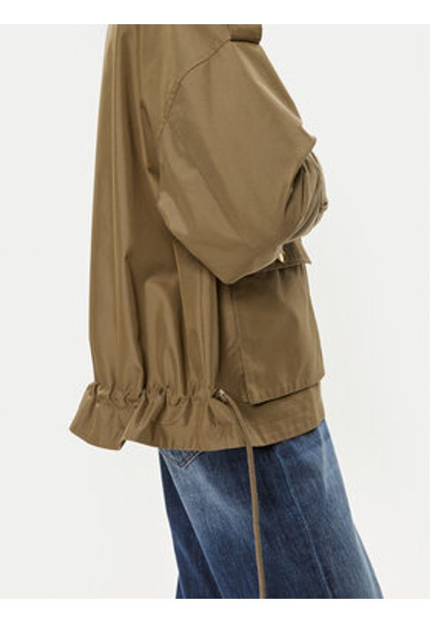 Pinko Kurtka przejściowa Polidora 103150 A1PR Zielony Regular Fit. Kolor: zielony. Materiał: bawełna, syntetyk